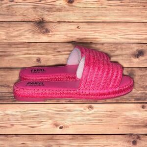 FARYL by Faryl Robin Monty Slide Sandals Size: 7.5 NIB